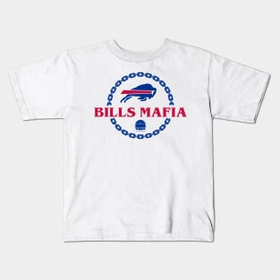 BILLS MAFIA - BUFFALO BILLS Chain Logo Kids T-Shirt